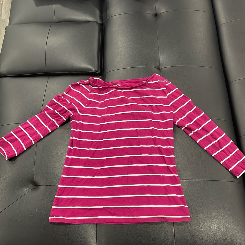 Purple-red long sleeve Merona shirt